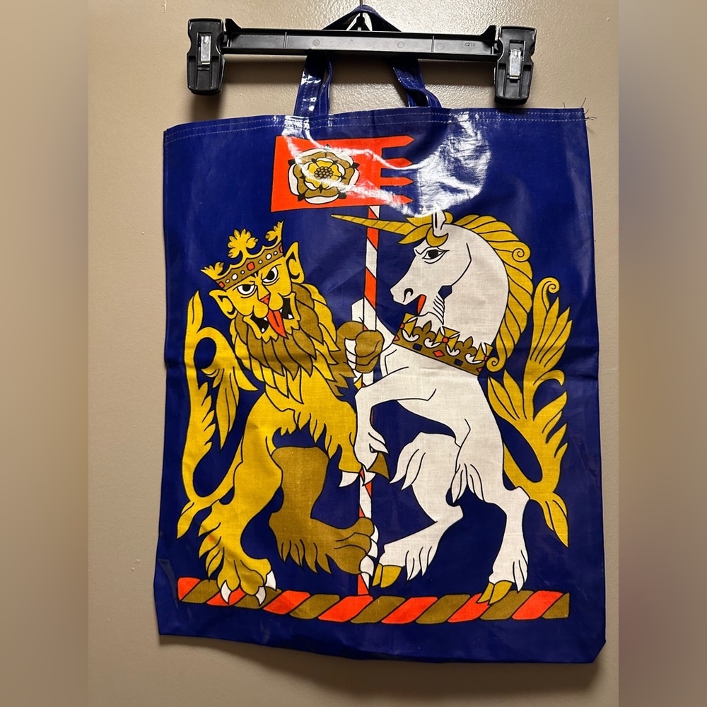 Ulster weavers vintage shopper bag